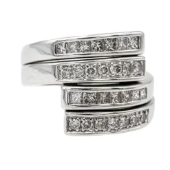 Bague Or blanc Diamant