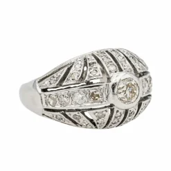 Bague Or blanc Diamant