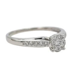 Bague Or blanc Diamant