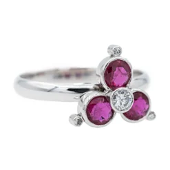 Bague Or blanc Diamant