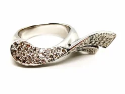 Bague Or blanc Diamant