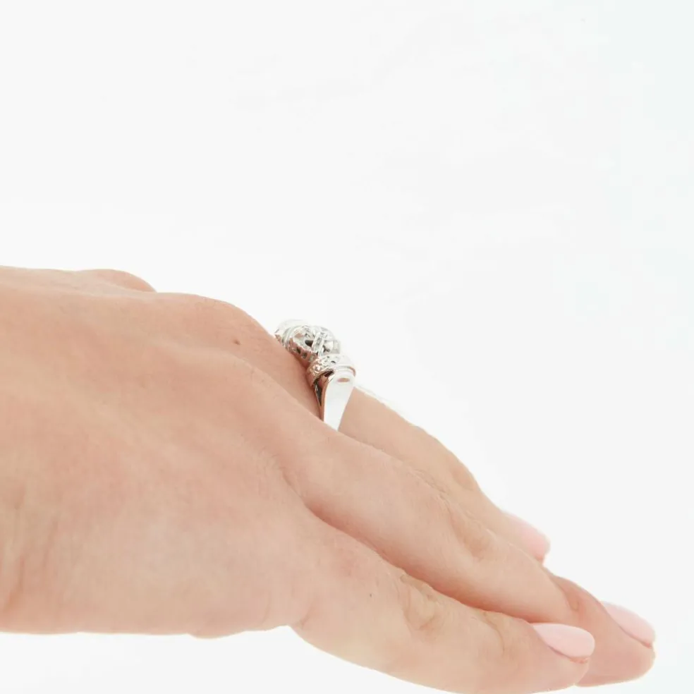 Bague Or blanc Diamant