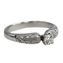 Bague Or blanc Diamant