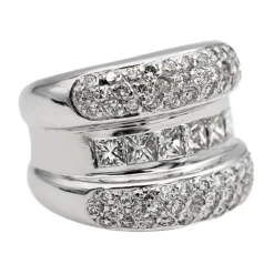 Bague Or blanc Diamant