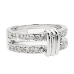 Bague Or blanc Diamant