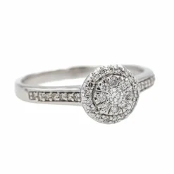 Bague Or blanc Diamant