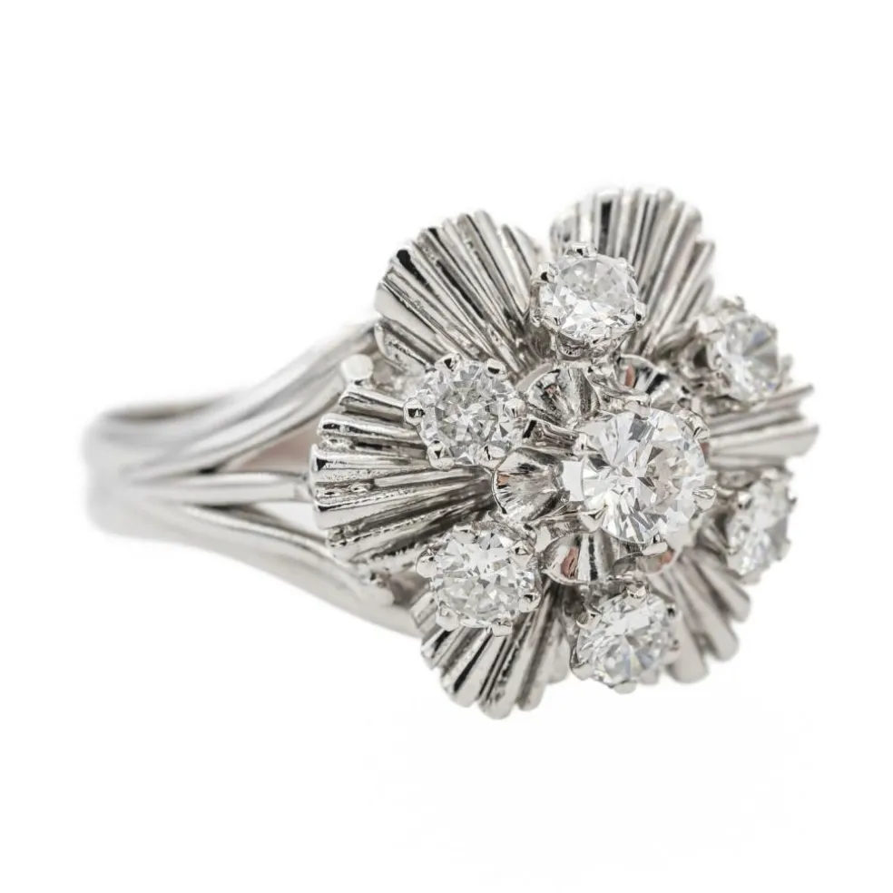 Bague Or blanc Diamant