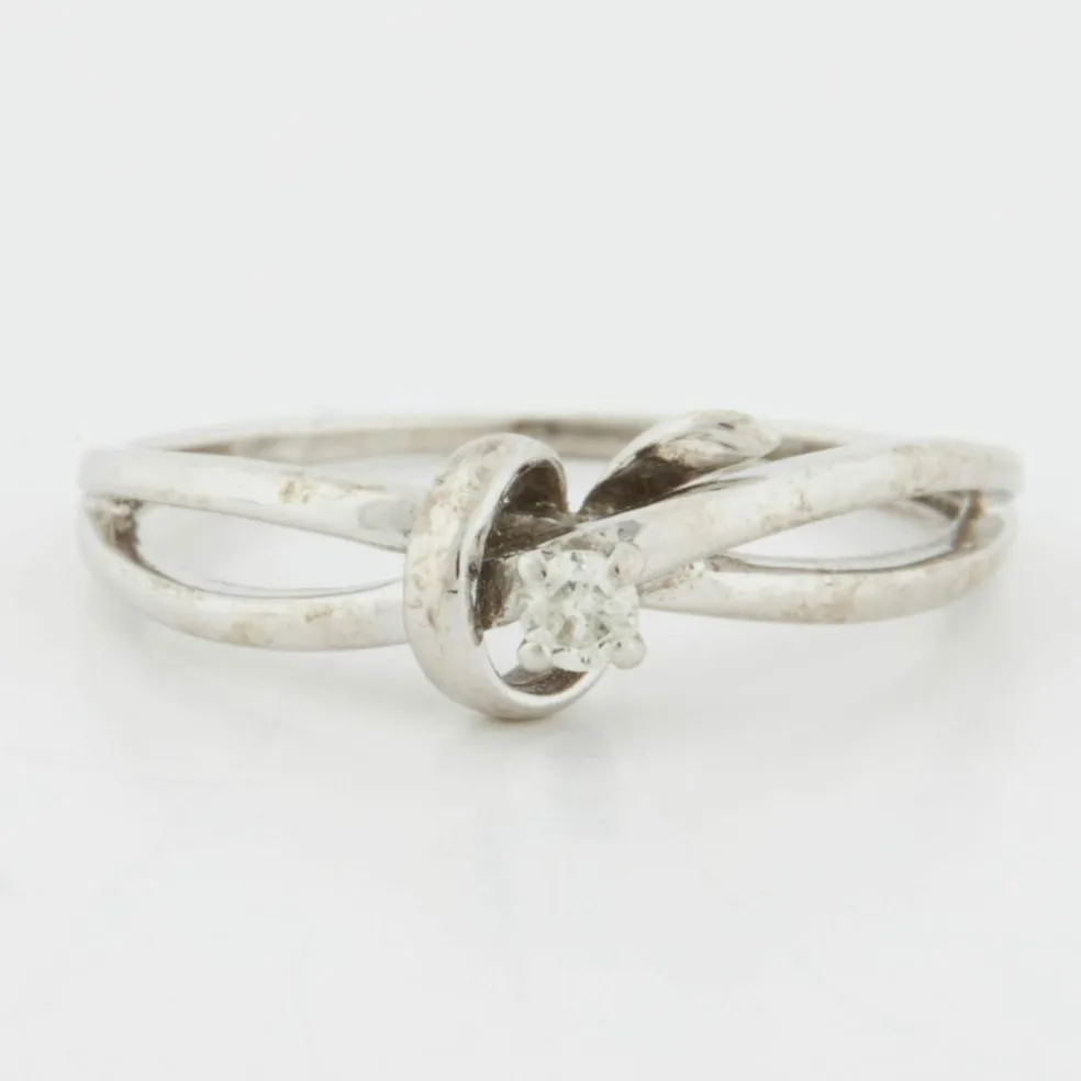 Bague Or blanc Diamant