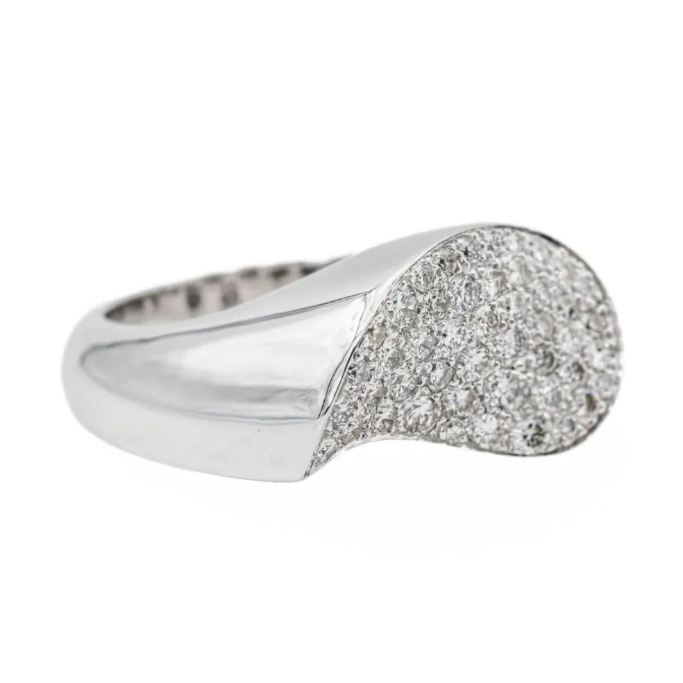 Bague Or blanc Diamant