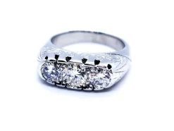Bague Or blanc Diamant