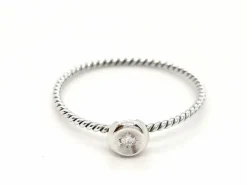 Bague Or blanc Diamant