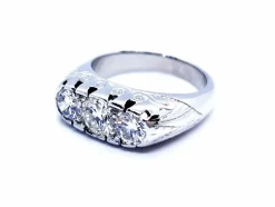 Bague Or blanc Diamant
