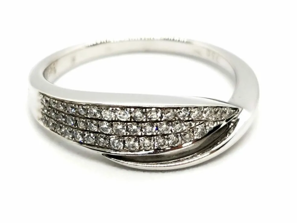 Bague Or blanc Diamant