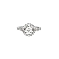 Bague Or blanc Diamants