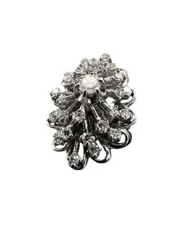 Bague Or blanc Diamants