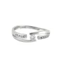Bague Or blanc diamants