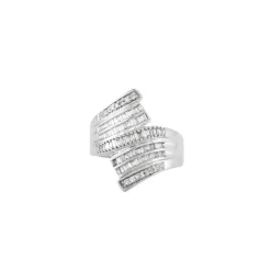 Bague Or Blanc Diamants