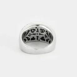 Bague or blanc Diamants