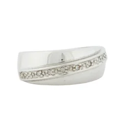 Bague Or blanc Diamants
