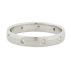 Bague Or blanc Diamants