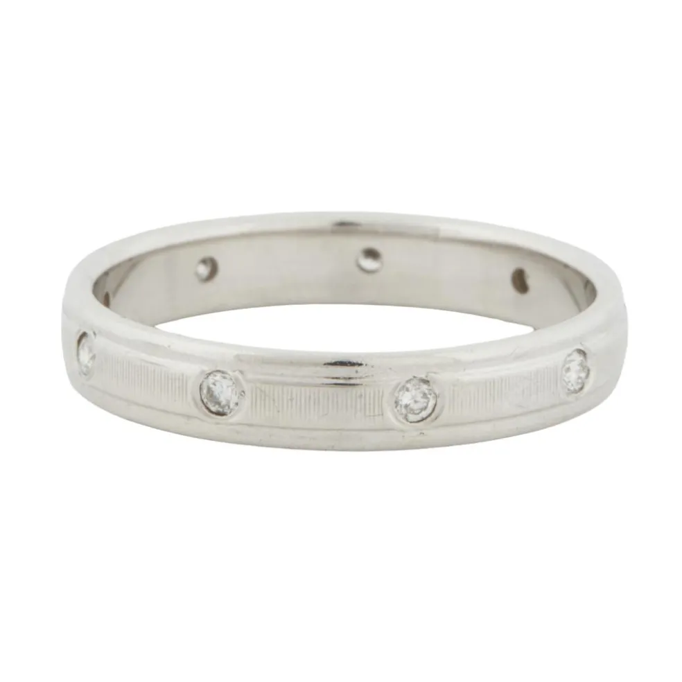 Bague Or blanc Diamants