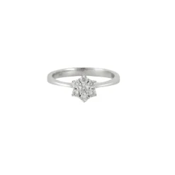Bague Or blanc Diamants
