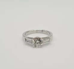 Bague Or blanc Diamants