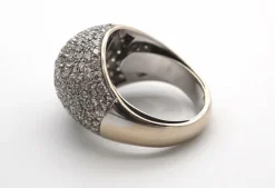 Bague Or Blanc Diamants