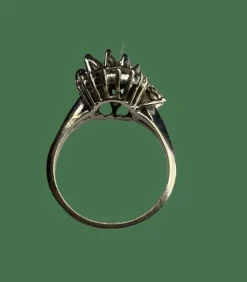 BAGUE OR BLANC DIAMANTS