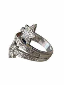 Bague or blanc Diamants