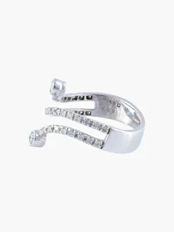 Bague Or Blanc Diamants