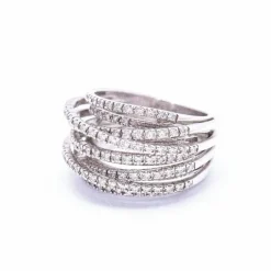 Bague Or blanc Diamants