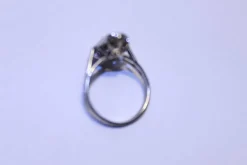 Bague or blanc Diamants
