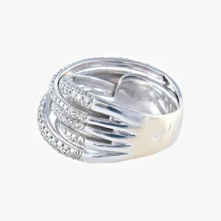 Bague Or Blanc Diamants