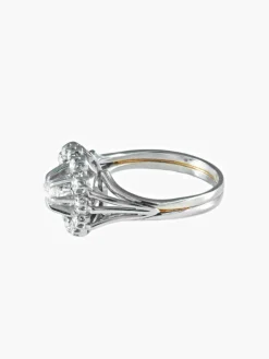 Bague Or blanc Diamants
