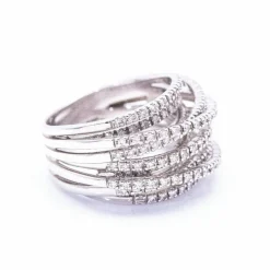 Bague Or blanc Diamants