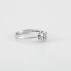 Bague Or blanc Diamants