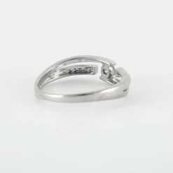 Bague Or blanc diamants