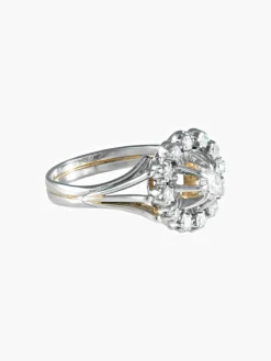 Bague Or blanc Diamants