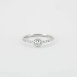 Bague Or blanc Diamants