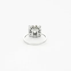 Bague or blanc diamants