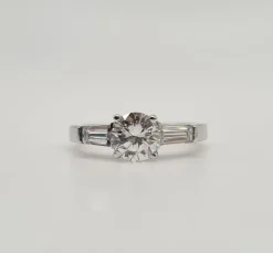 Bague Or blanc Diamants