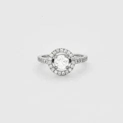 Bague Or blanc Diamants