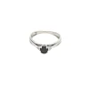 Bague or blanc diamants et saphir