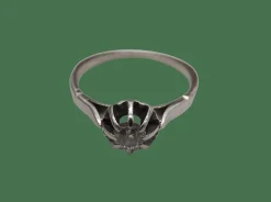 Bague or blanc et diamant