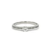 Bague or blanc et diamants