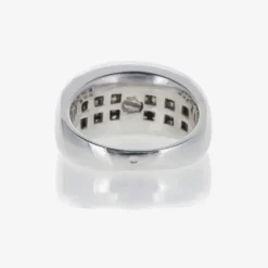 Bague Or blanc et Diamants Brillants