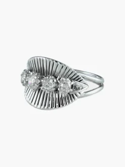 Bague Or blanc et Diamants