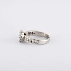 Bague Or blanc et diamants
