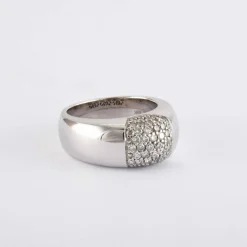 Bague Or blanc et diamants